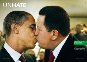 Benetton-Unhate-Obama-Chavez