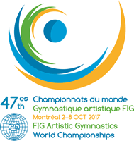 Logo Championnats du monde de gymnastique artistique FIG 2017
