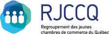 Logo Regroupement des jeunes chambres de commerce du Qubec