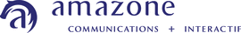 Logo Amazone communications + communications 