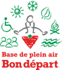 Logo Base de plein air Bon dpart