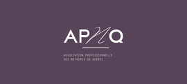 Logo Association Professionnelle des Notaires du Qubec (APNQ)