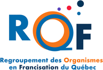 Logo Regroupement des organismes en francisation du Qubec (ROFQ)