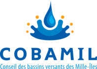 Logo Conseil des bassins versants des Mille-les (COBAMIL)