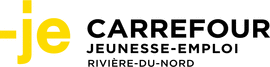 Logo Carrefour Jeunesse-emploi Rivire-du-Nord