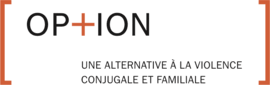 Logo Option, une alternative  la violence conjugale et familiale