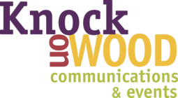 Logo Knock on Wood Communications + Events