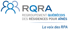 Logo Regroupement Qubcois des Rsidences pour Ans