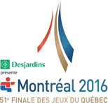Logo Jeux du Qubec - Montral 2016
