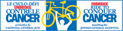 Logo Le Cyclo-dfi Enbridge / Ride to Conquer Cancer / CauseForce LLC