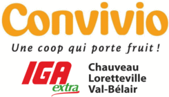 Logo Convivio, Cooprative des consommateurs de Lorette