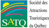 Logo Socit des Attractions Touristiques du Qubec et Festivals et vnements Qubec