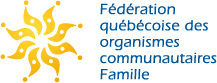 Logo Fdration qubcoise des organismes communautaires Famille