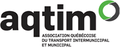 Logo Association qu�b�coise du transport intermunicipal et municipal (aqtim)
