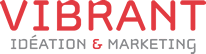 Logo Vibrant Ideation & Marketing