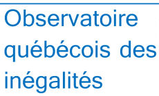 Logo Observatoire qubcois des ingalits OQI