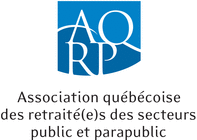 Logo Association qubcoise des retrait(e)s des secteurs public et parapublic