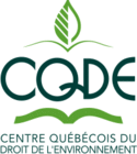 Logo Centre qubcois du droit de l'environnement (CQDE) et Rseau des milieux naturels protgs 