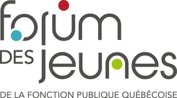 Logo Forum des jeunes de la fonction publique qubcoise