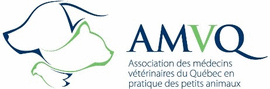 Logo Association des mdecins vtrinaires du Qubec en pratique des petits animaux