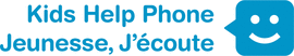 Logo Jeunesse, J'coute / Kids Help Phone 
