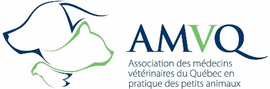 Logo Association des m�decins v�t�rinaires du Qu�bec