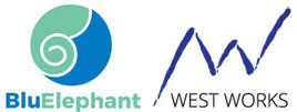 Logo West Works  &  BluElephant