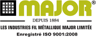 Logo Les industries fil mtallique Major lte