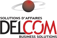 Logo Delcom solutions d'affaires Ricoh