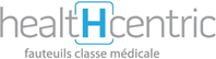 Logo healtHcentric division milieu hospitalier d'ergoCentric