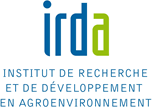 Logo IRDA - Institut de recherche et de dveloppement en agroenvironnement