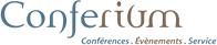 Logo Confrium - Confrences. vnements. Service inc.