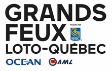 Logo Les Grands Feux Loto-Qubec (Les Crations Pyro)