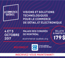 eCOMMERCE-QUÉBEC commence ce mercredi