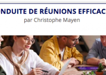 Formation : Conduite de réunions efficaces