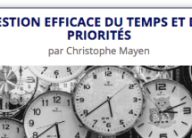 Formation du jour : Gestion efficace du temps et des priorités