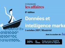 À ne pas manquer la semaine prochaine : Conférence Les Affaires – Données et intelligence marketing