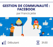 Formation : Gestion de communauté Facebook