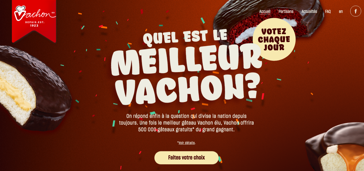 Cossette Lance Une Campagne Pour Elire Le Meilleur Petit Gateau De Vachon Isarta Infos Actualites Marketing Communication Et Numerique