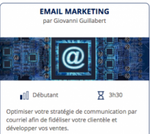 Formation : Email Marketing développer ses ventes et fidéliser sa clientèle