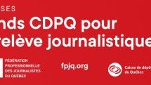 La FPJQ dévoile le nom des lauréat(e)s des bourses CDPQ pour la relève journalistique 2020