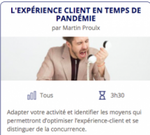 Formation : L’expérience client