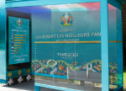 Un abribus immersif et interactif aux couleurs de l’Euro 2020