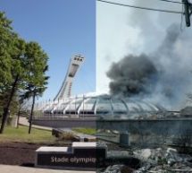 Le Stade olympique bombardé : une campagne spectaculaire pour aider l’Ukraine