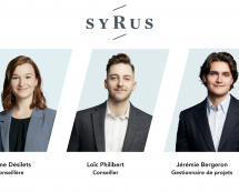 Des nouveaux visages chez SYRUS