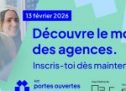 Inscriptions ouvertes pour l’édition 2026 de la journée Portes ouvertes en agence
