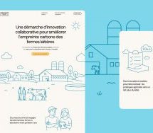 Kryzalid signe le nouveau site web du Laboratoire vivant – Lait carboneutre