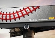 VIA Rail et Cossette connectent les fans montréalais au baseball