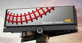 VIA Rail et Cossette connectent les fans montréalais au baseball