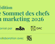 Le Sommet des chefs du marketing revient pour sa 4e édition le 28 octobre prochain